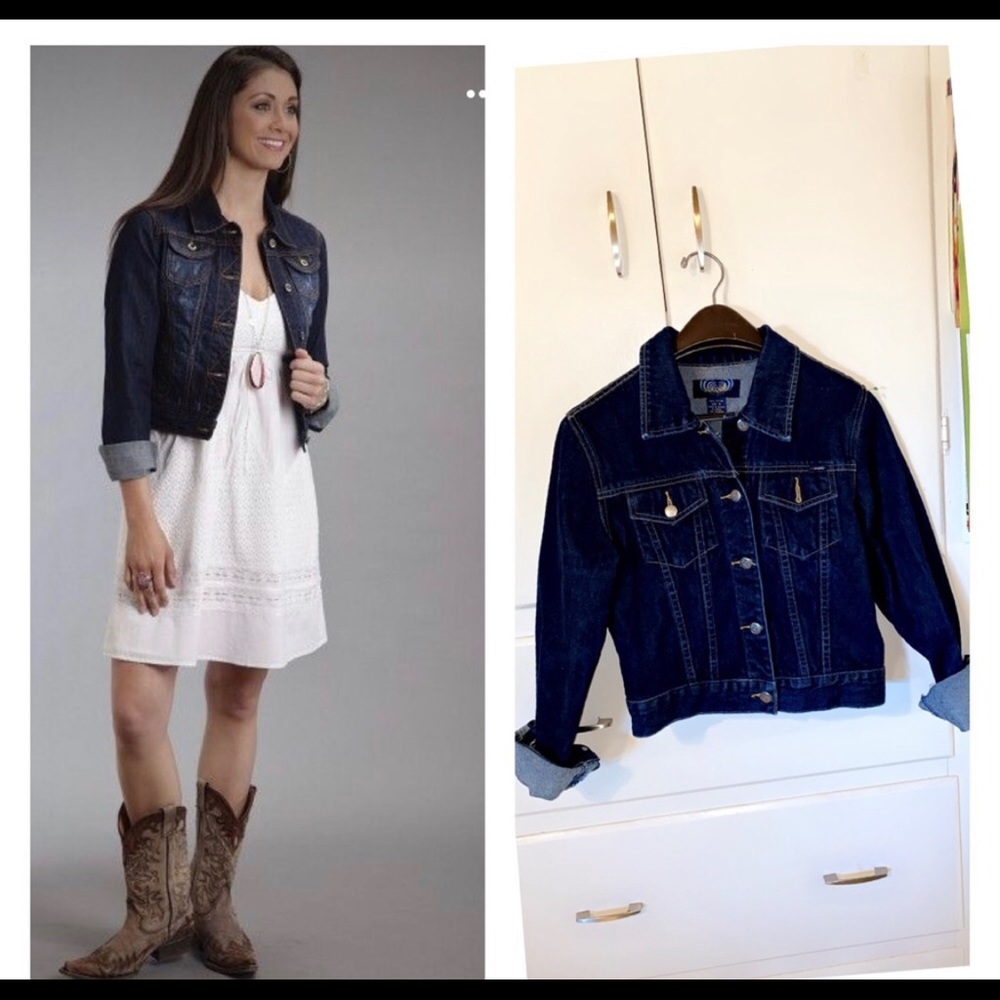 Angels Denim Jacket Size Medium